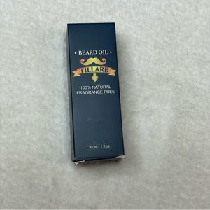 Tillare Beard Oil 100% Natural Fragrance Free